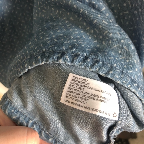 Universal Thread Co. Denim Drawstring Tank - Picture 6 of 6